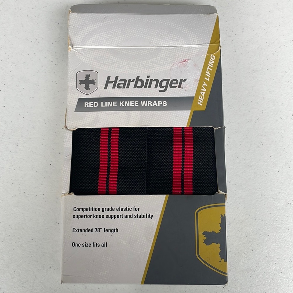 Harbinger Red Line Knee Wraps